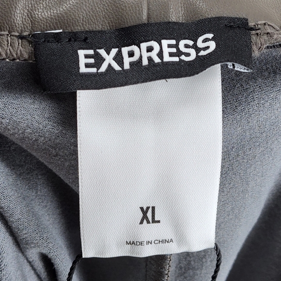 Express Women's Super High Waisted Faux Leather Leggings - XL - Picture 4 of 7